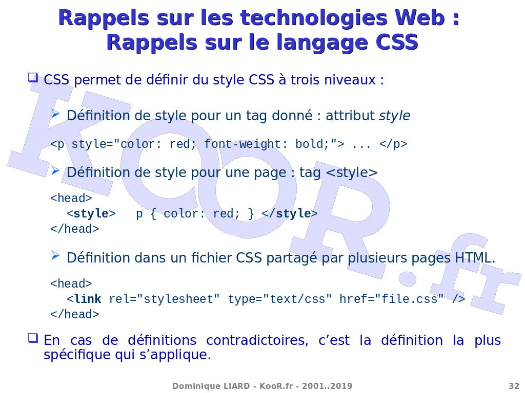 découvrez la définition du css (cascading style sheets), un langage essentiel pour la mise en forme et le style des pages web. apprenez comment il permet de séparer le contenu de sa présentation pour créer des sites attrayants et fonctionnels.