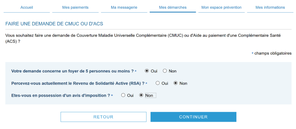découvrez toutes les étapes nécessaires pour faire une demande de couverture maladie universelle (cmu) en france. obtenez des informations claires et précises sur les critères d'éligibilité, les documents requis et les démarches à suivre pour bénéficier d'une protection santé adaptée.