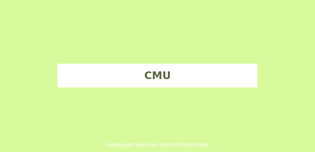 découvrez la carte de mutuelle universelle (cmu), un dispositif qui facilite l'accès aux soins de santé pour tous. bénéficiez d'informations sur ses avantages, son éligibilité et les démarches à suivre pour en profiter.